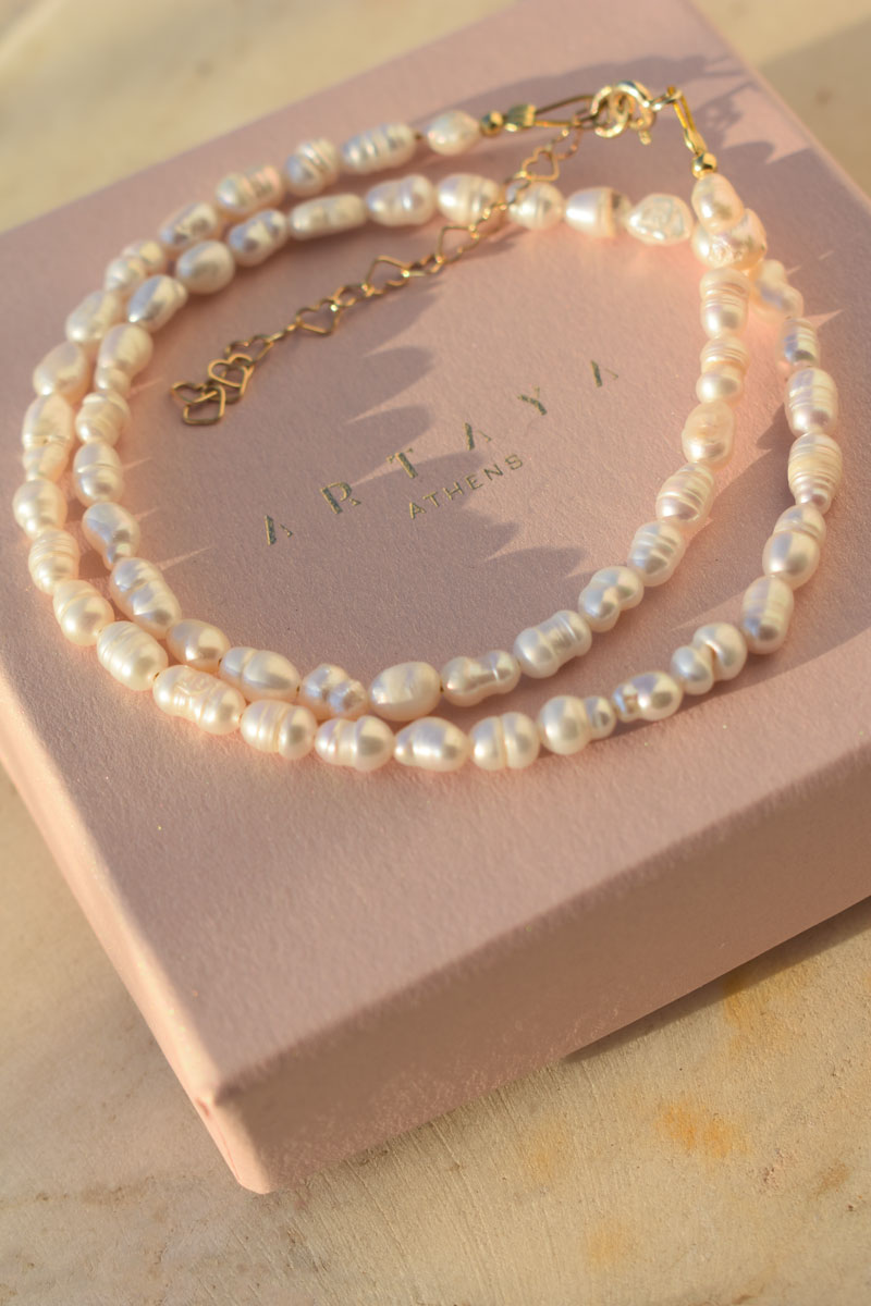 Luna Pearl Necklace » 𝗔𝗥𝗧𝗔𝗬𝗔