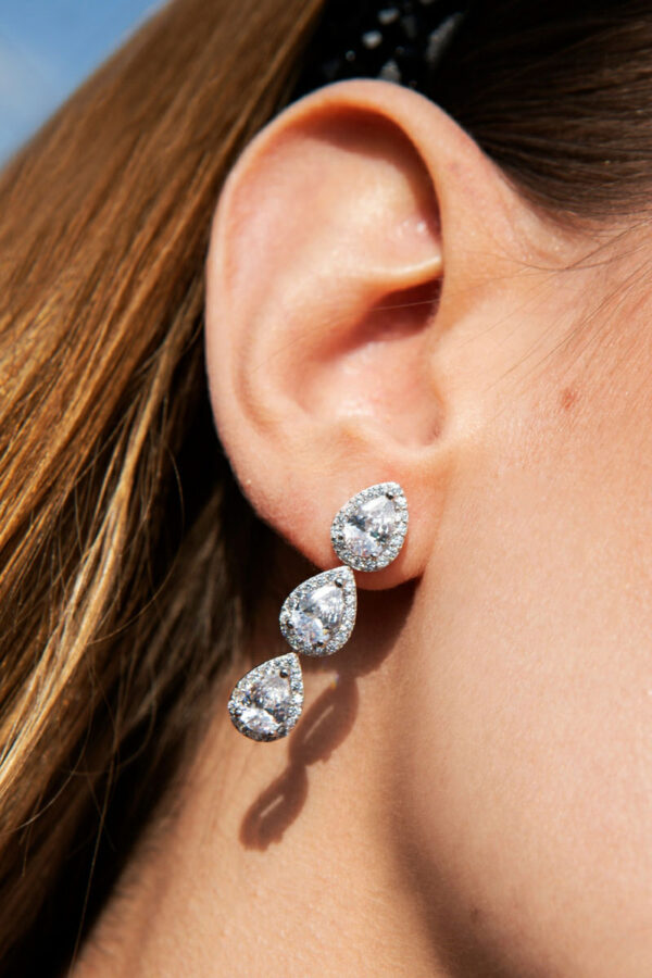 Diamond Tears Earrings